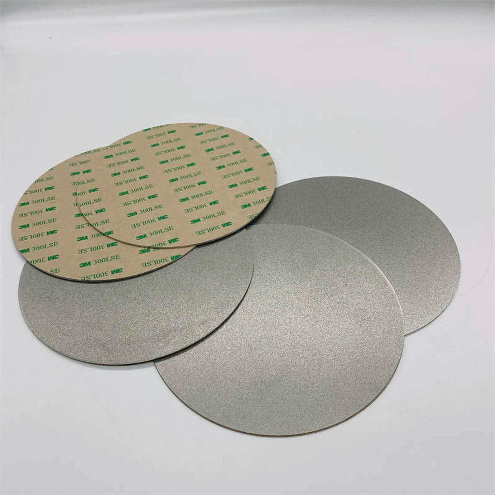 Diamond Grinding Discs No Hole Sticky Back 300mm 12 inch perfect for finishing the bottom of pots